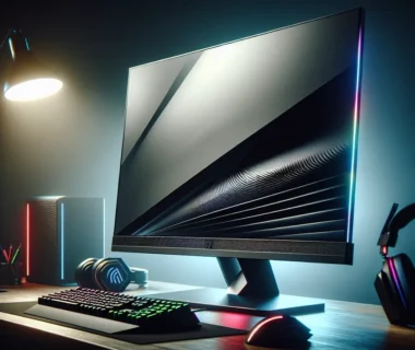 "Monitor Asus TUF dengan tampilan matte, ideal untuk gamers, dirancang untuk mencegah pantulan cahaya dan meningkatkan pengalaman bermain game."